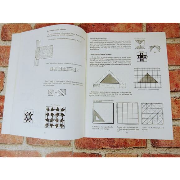 TEMPLATE FREE QUILTMAKING - Trudie Hughes - 1986 That Patchwork Place Craft Book - Picture 6 of 9